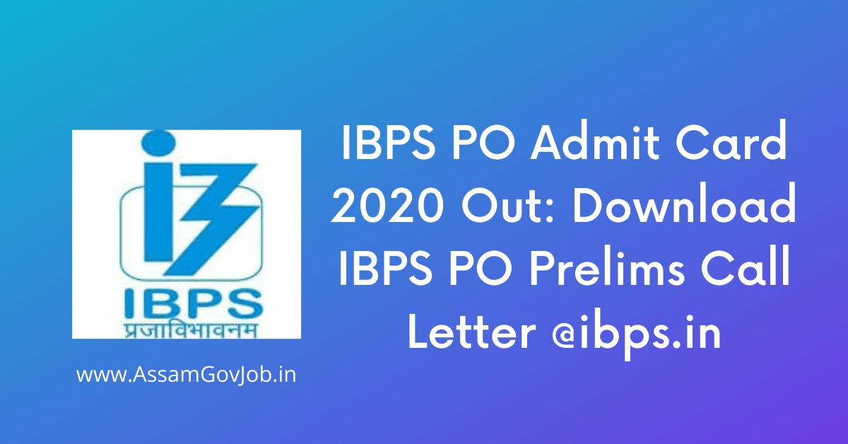 IBPS-PO-Admit-Card-2020