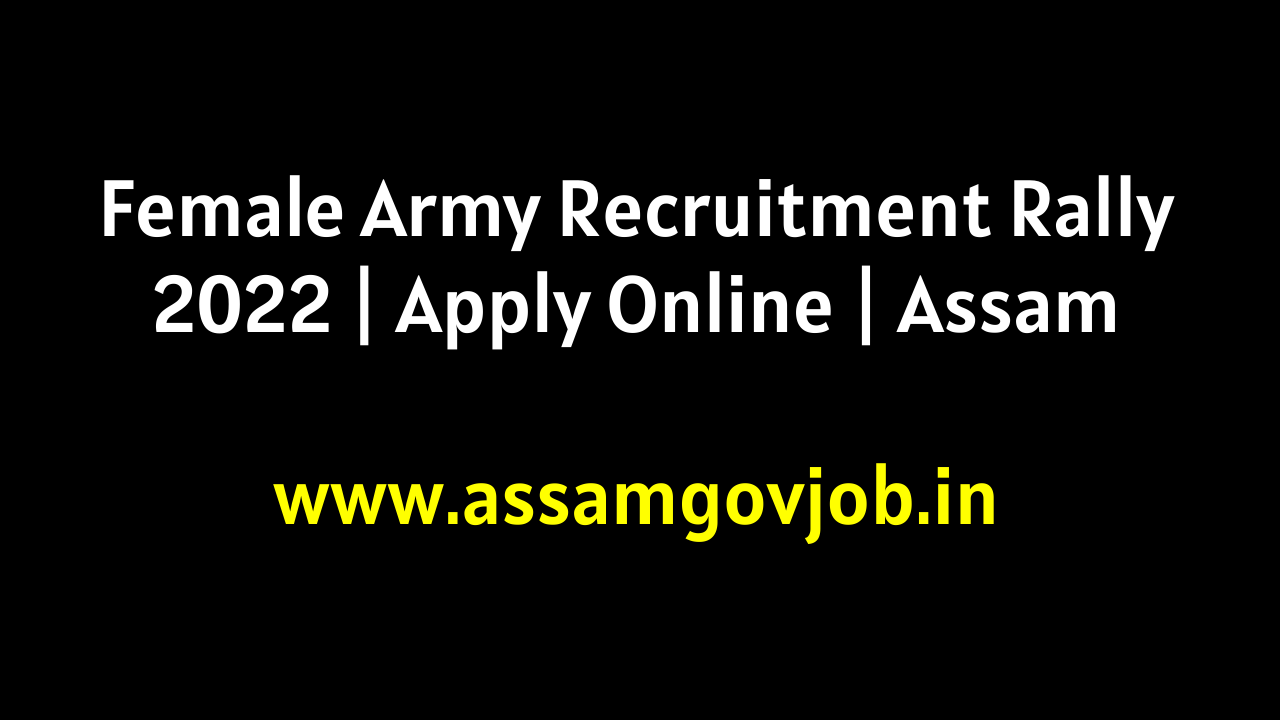 Female Army Recruitment