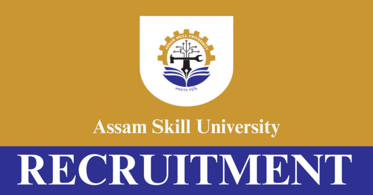 Assam Skill University Recruitment 2023 For 22 Posts - Assam Govt Job