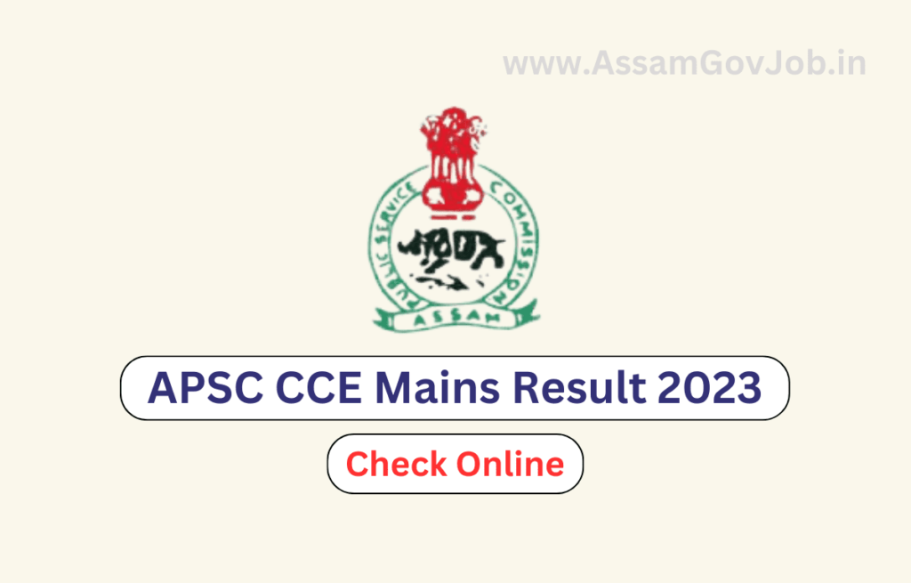 APSC Mains Result