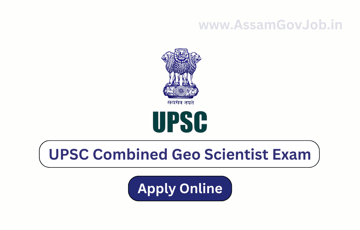 UPSC Combined Geo Scientist Exam
