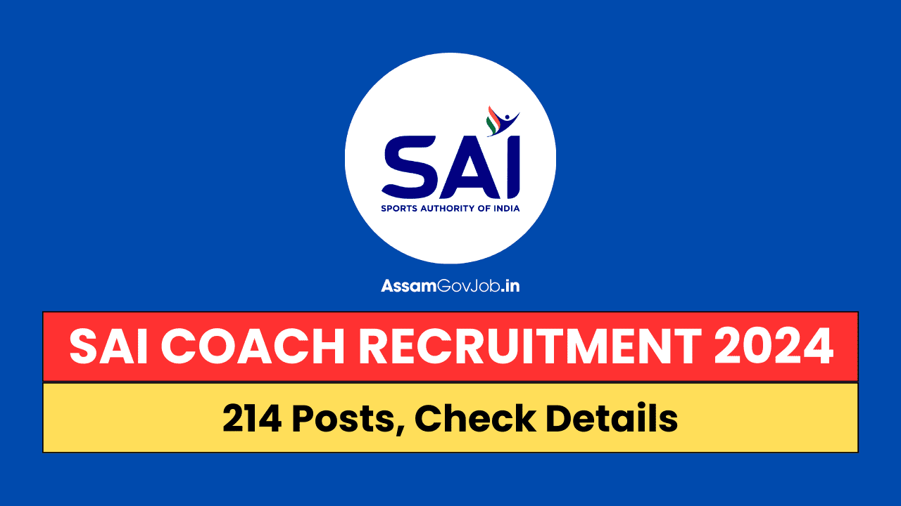 SAI Coach Recruitment