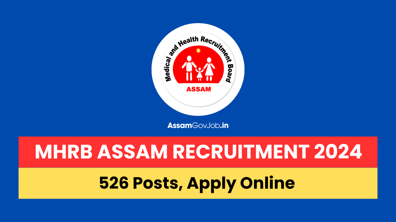 MHRB Assam Recruitment 2024