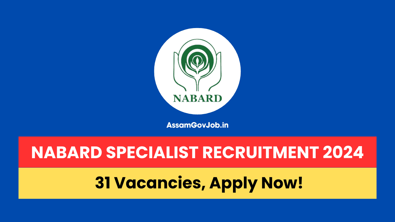 NABARD Specialist Recruitment 2024