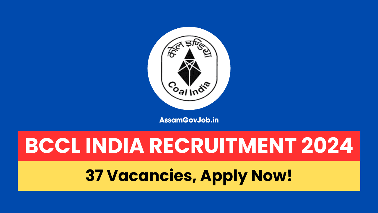 BCCL India Recruitment 2024