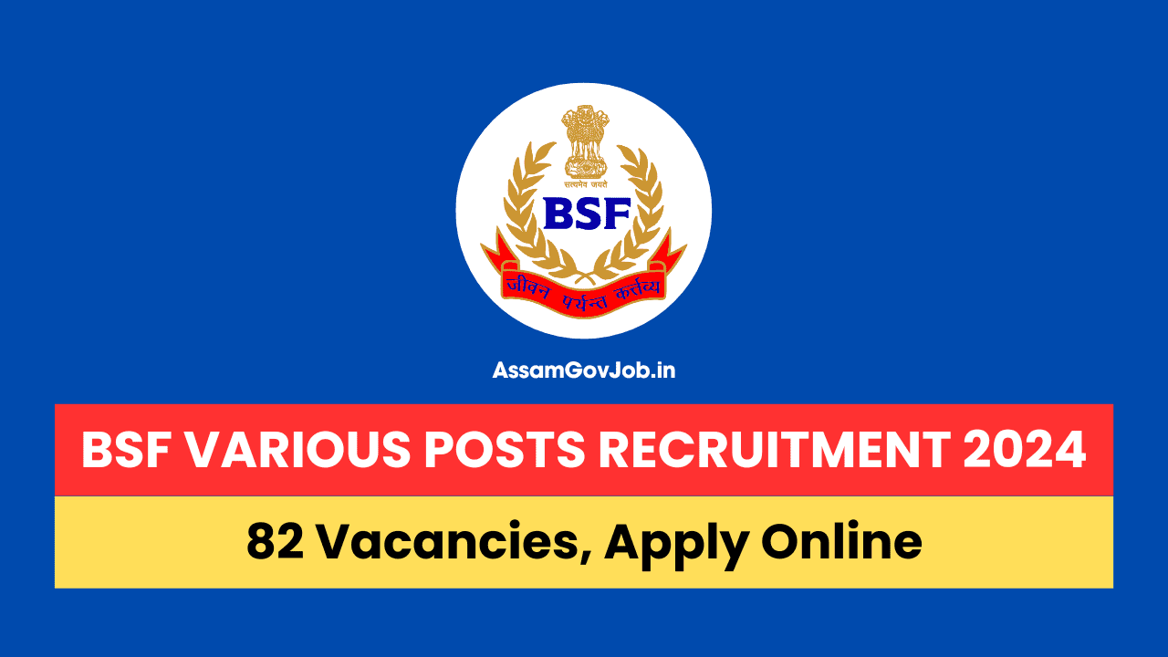 BSF Various Posts Recruitment 2024