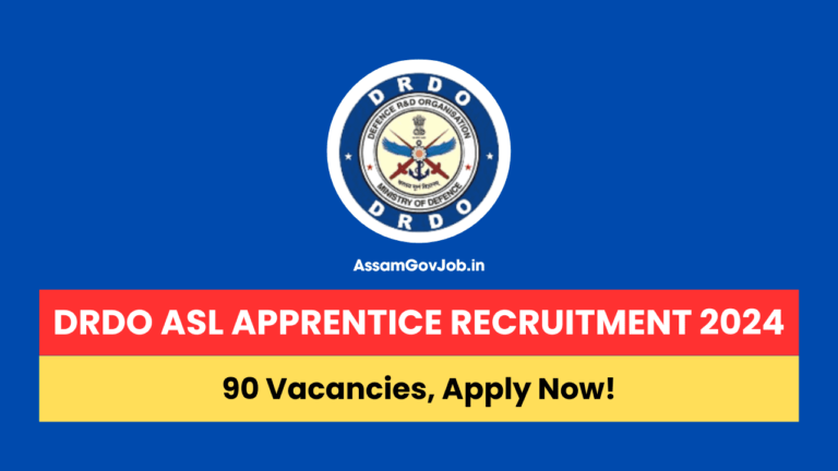 DRDO ASL Apprentice Recruitment 2024, For 90 Vacancies, Eligibility ...