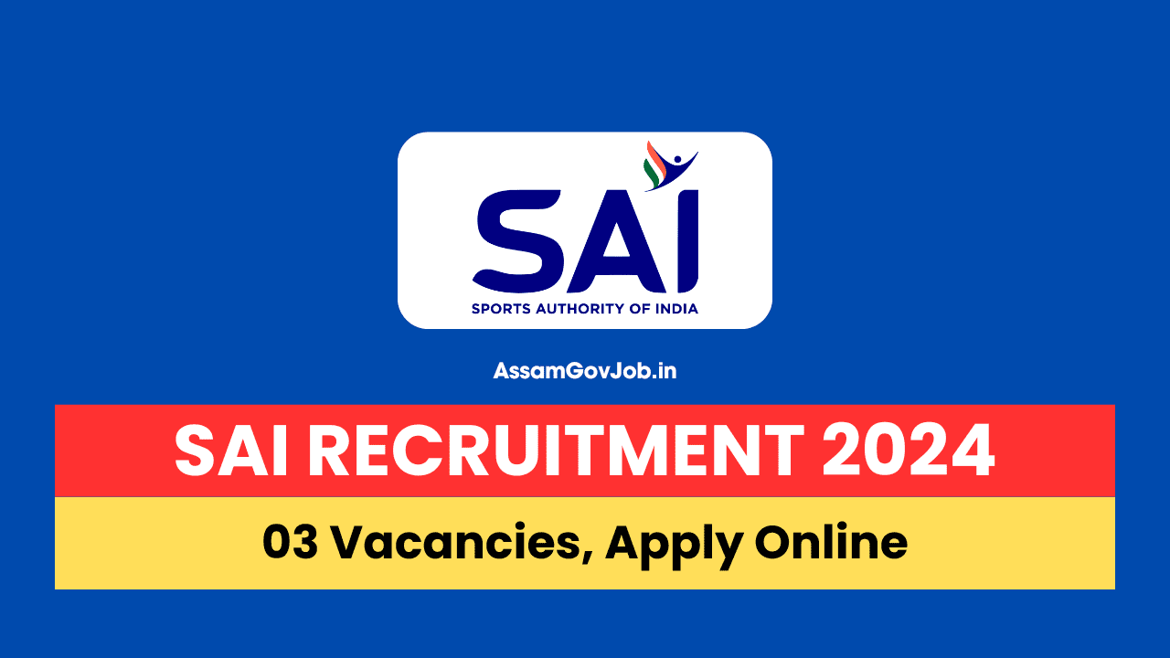 SAI Recruitment 2024