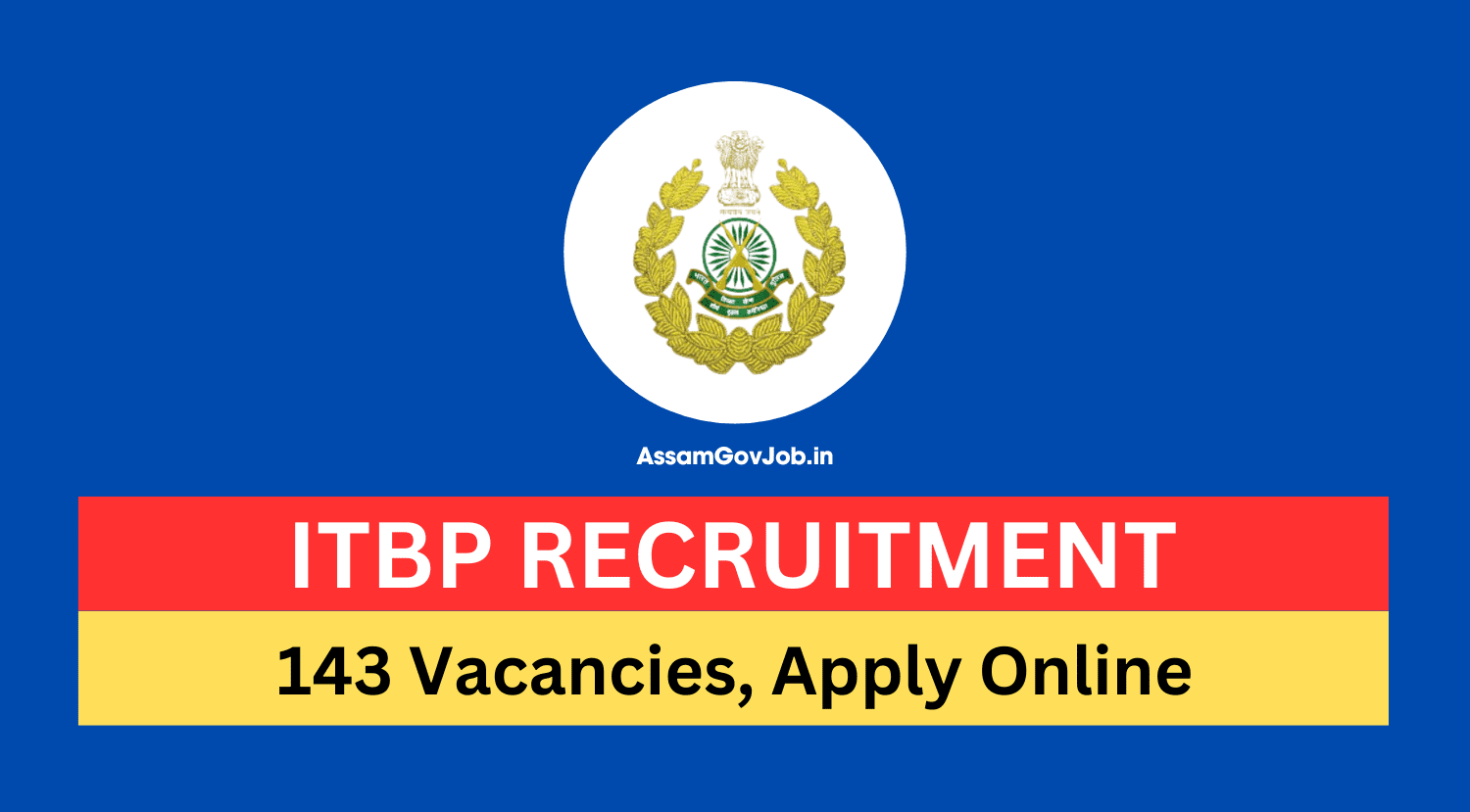 ITBP Recruitment 2024