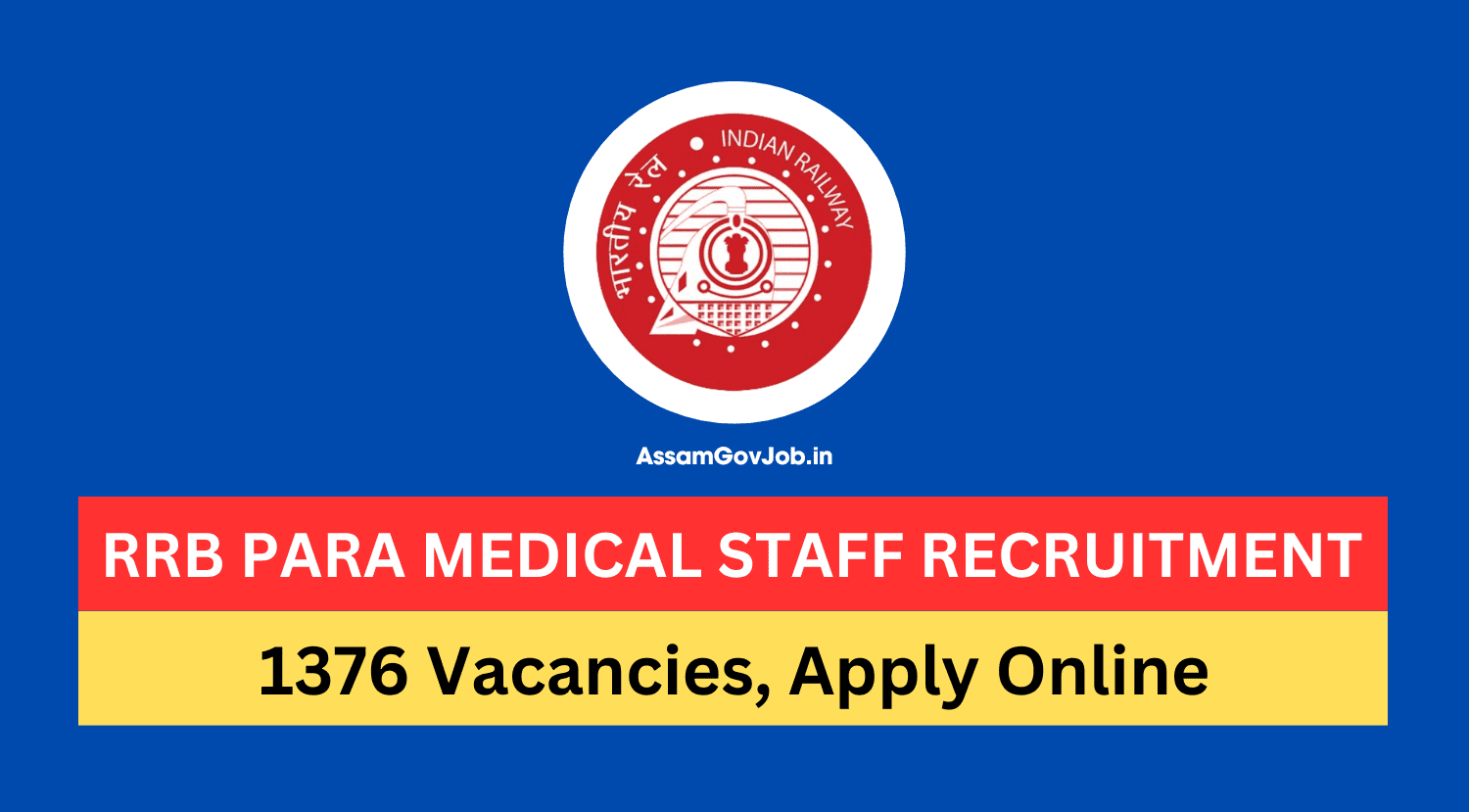 RRB Para Medical Staff Recruitment 2024